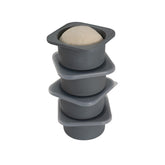 KEVJES PLUS 1000ml dough proofing container with stackable lid keeps dough organized in the fridge