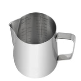 Kichwit stainless steel measuring cup with a sturdy handle for easy grip and precise measurement.