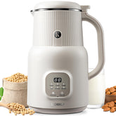 KIDISLE automatic nut milk maker front view with compact home-friendly design.
