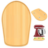 KIDOT Bamboo Mixer Slider eases moving a KitchenAid 4.5-5 Qt on the counter