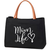 Kifasyo Mom Mama Bag front view highlighting a roomy main space for daily essentials.