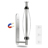 KIHOGEM magnetic paper towel holder on fridge for easy one-handed use