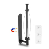 KIHOGEM magnetic paper towel holder on wall mount for quick, one-handed tearing.