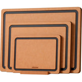Kikcoin large wood cutting board with generous surface for chopping and meal prep.