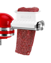 KINGEAGLE meat tenderizer attachment on mixer for efficient home tenderizing.