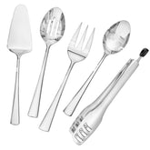 KINGSTONE 5-piece serving spoon with smooth edge for easy serving.