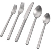 KINGSTONE silverware set dinner knife 8-9 inches, durable and balanced for daily meals.