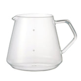 KINTO SCS-S02 coffee server front view shows clear capacity for precise pours