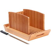 Kiss Core bread slicer assembly shows a compact, sturdy setup for home baking.