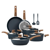 Kitchen Academy 8-inch nonstick skillet with granite coating for easy food release