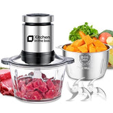 Kitchen in the Box motor housing enables fast chopping and blending.