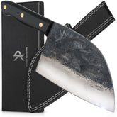 Kitchen Perfection meat cleaver 7in for efficient meat cutting and chunk slicing.