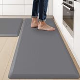KitchenClouds memory foam kitchen mat in full 47-inch length for cushioned standing.