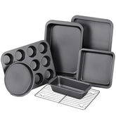 KITESSENSU round cake pan for even baking and easy release