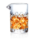 KITESSENSU bar mixing glass showcases seamless construction for smooth stirring and professional presentation.