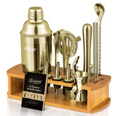 KITESSENSU cocktail shaker set on elegant stand for home entertaining