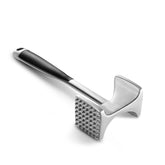 KITEXPERT meat tenderizer hammer with ergonomic handle for comfortable flattening