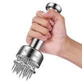 Kloahmo meat tenderizer with 21 needles for quick marinade absorption