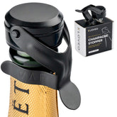 KLOVEO Champagne Stopper cap-closed preserves fizz inside the bottle.