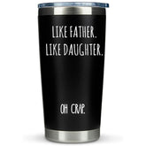 KLUBI dad tumbler with leakproof lid for travel and daily use.