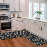 KMAT kitchen mat large rectangle two-piece set provides comfort during long cooking tasks