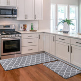 KMAT kitchen mat 2-piece set with cushioned support for comfortable standing.