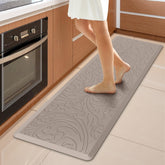 KMAT kitchen mat with cushioned anti-fatigue design for comfortable standing.
