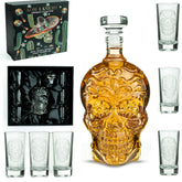 Kobi & Knight skull decanter 750ml centerpiece for stylish tequila service.