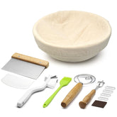 Komlyar banneton bread-proofing basket 9-inch round for natural fermentation