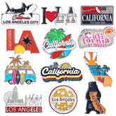 Konohan California magnet set with Los Angeles design, ideal for fridge notes.