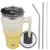 Konokyo 40oz tumbler with handle and lids, ideal for on-the-go hydration.