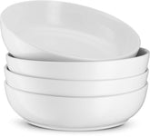 KooK pasta bowl set in white, ideal for generous family portions.