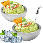 KoolCool Dip Chiller Bowl 70oz capacity keeps dips cold at gatherings.