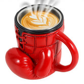 KoovDem boxing glove mug front view highlights bold 3D design for desk moments