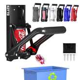 KOTTO wall-mounted can crusher with auto-drop for easy, hands-free recycling.