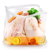 Kreapa turkey brine bag 22x26 with leak-proof double-zip seal