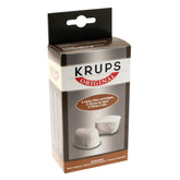 KRUPS F47200 Duo Filters water filtration system overview showing clear water flow for flavor clarity