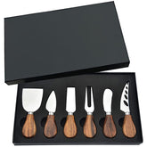 KT-GARY cheese knife set elongated knife for precise slicing of firm cheeses.