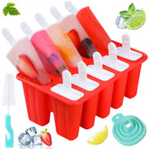 KULENAND 10-cavity popsicle molds for family-friendly frozen treats
