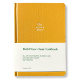 Kunitsa Co. Recipe Notebook spillproof cover keeps pages clean during cooking