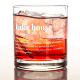 kunlisa Lake House whiskey glass with 10oz pour for refined sipping