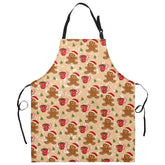 Kwlegh gingerbread apron front view with two pockets for quick tools.