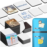 LaiHiulaan sublimation magnet blanks 3x3 inch with smooth MDF surface for vibrant prints