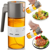 Lakumiqi light-blocking amber glass bottle preserves freshness during cooking.