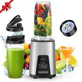 LAMPICK 900W blender motor powers silky smoothies for a smooth start to the day.