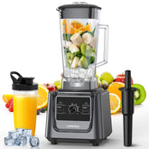 Lampick blender 2000W motor powers smooth blends for ice and fruit