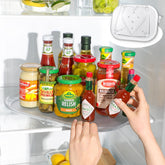 LAMU Lazy Susan rotating base for fridge offers smooth 360-degree access
