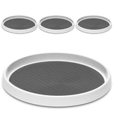 LANDNEOO 12-inch turntable on kitchen shelf for easy access to spices