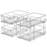LANDNEOO 2-tier organizer with dividers keeps items organized and accessible.