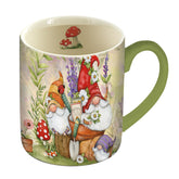 Lang Garden Gnomes Mug front view injects whimsy for cozy mornings.